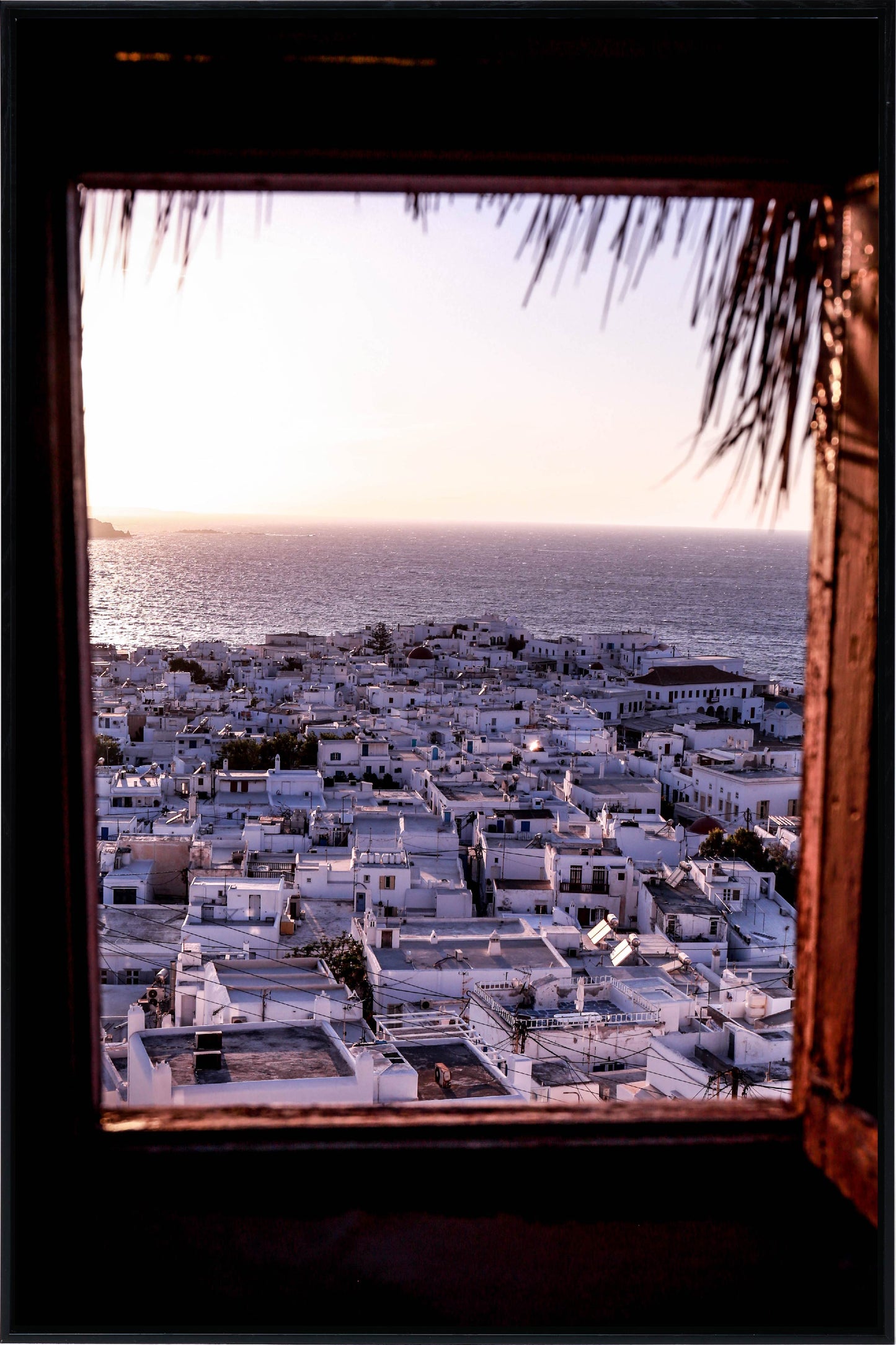 Sunset Over Mykonos