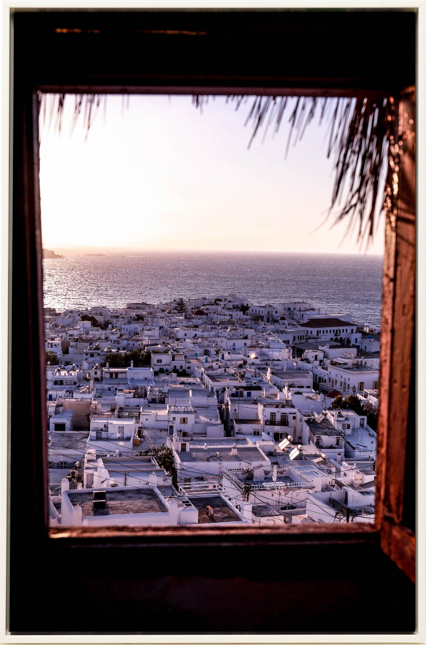 Sunset Over Mykonos