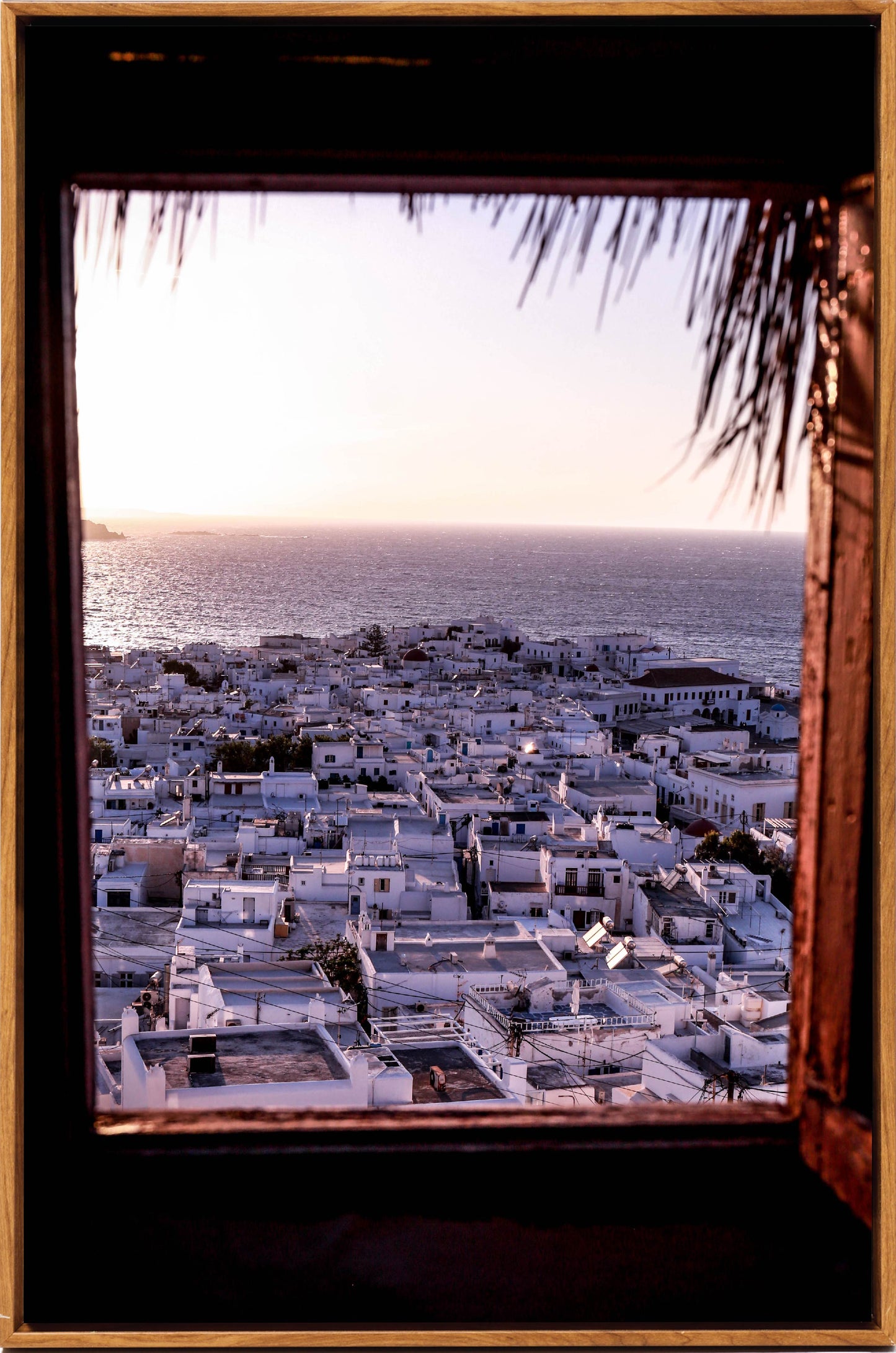 Sunset Over Mykonos