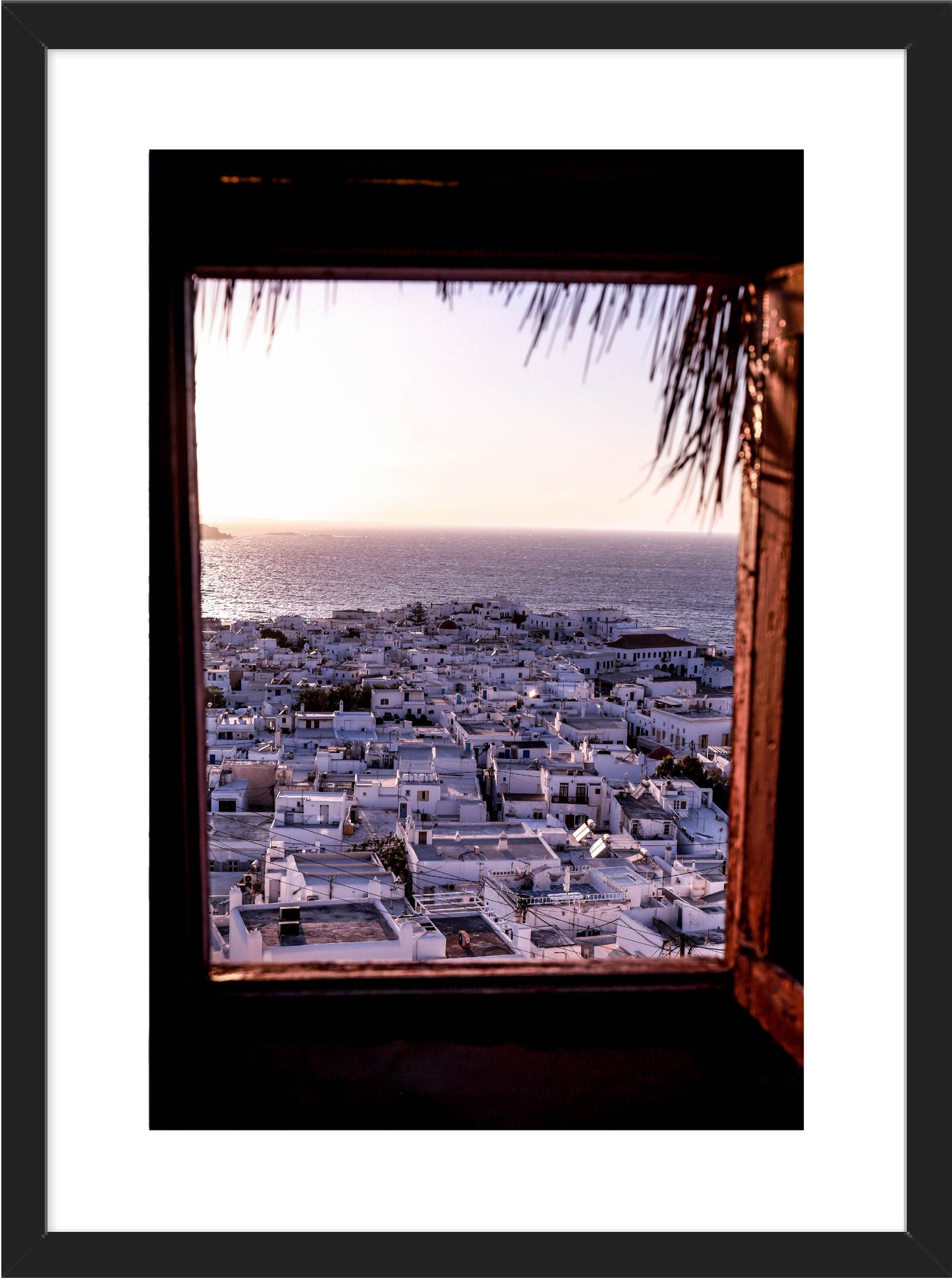 Sunset Over Mykonos