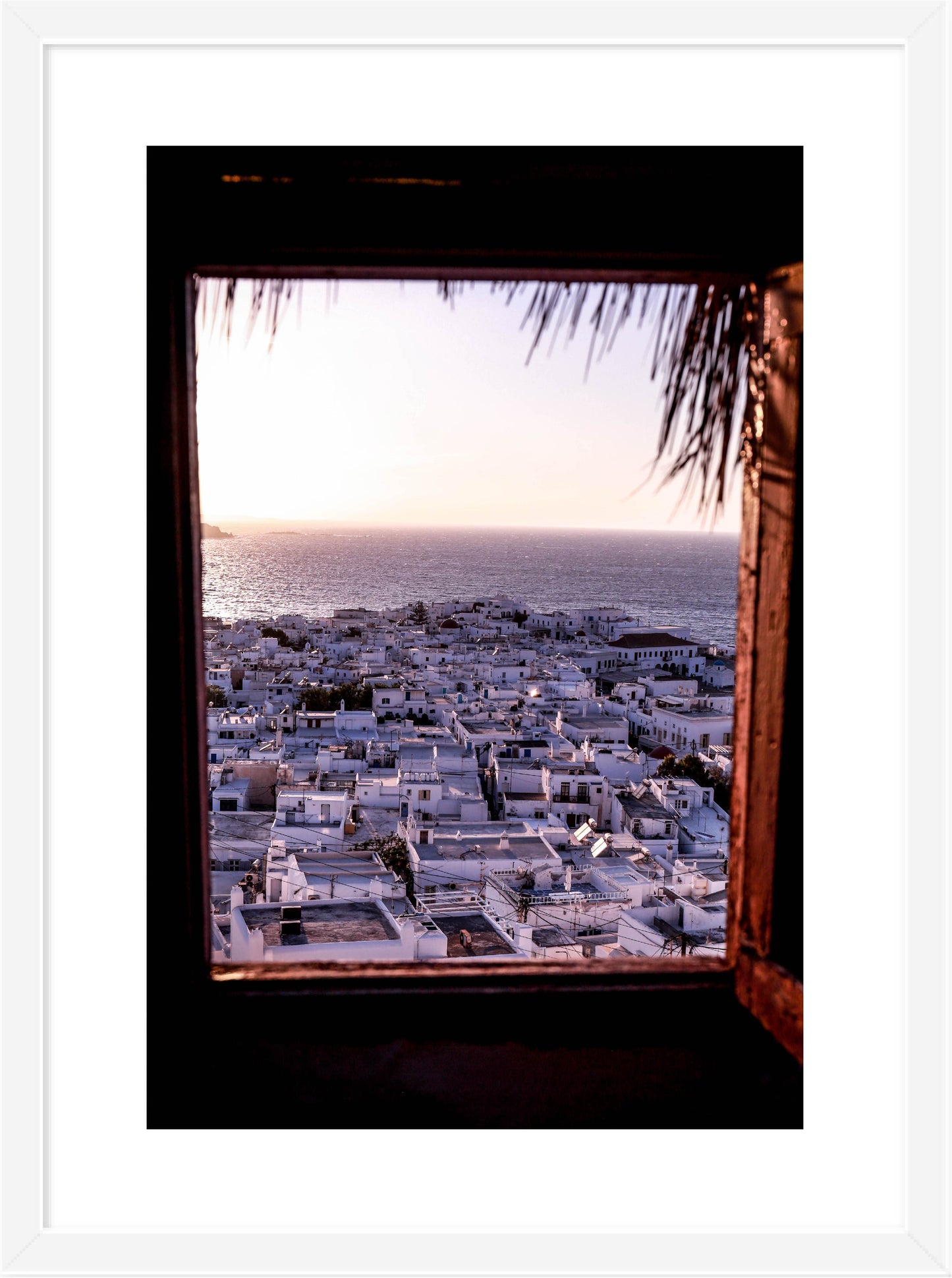 Sunset Over Mykonos